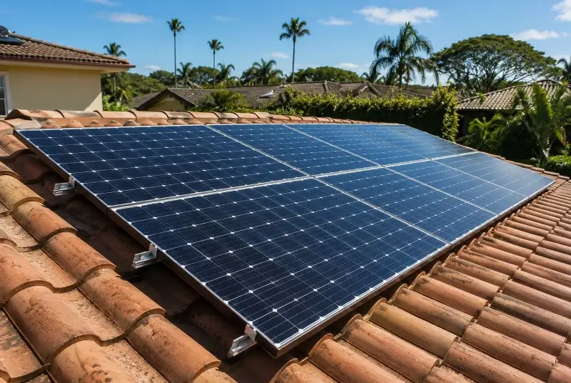 Installation de panneaux solaires à Anglefort
