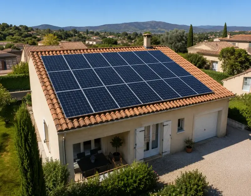 Prime à l'autoconsommation panneaux solaires Anglefort — aide financière de l'État